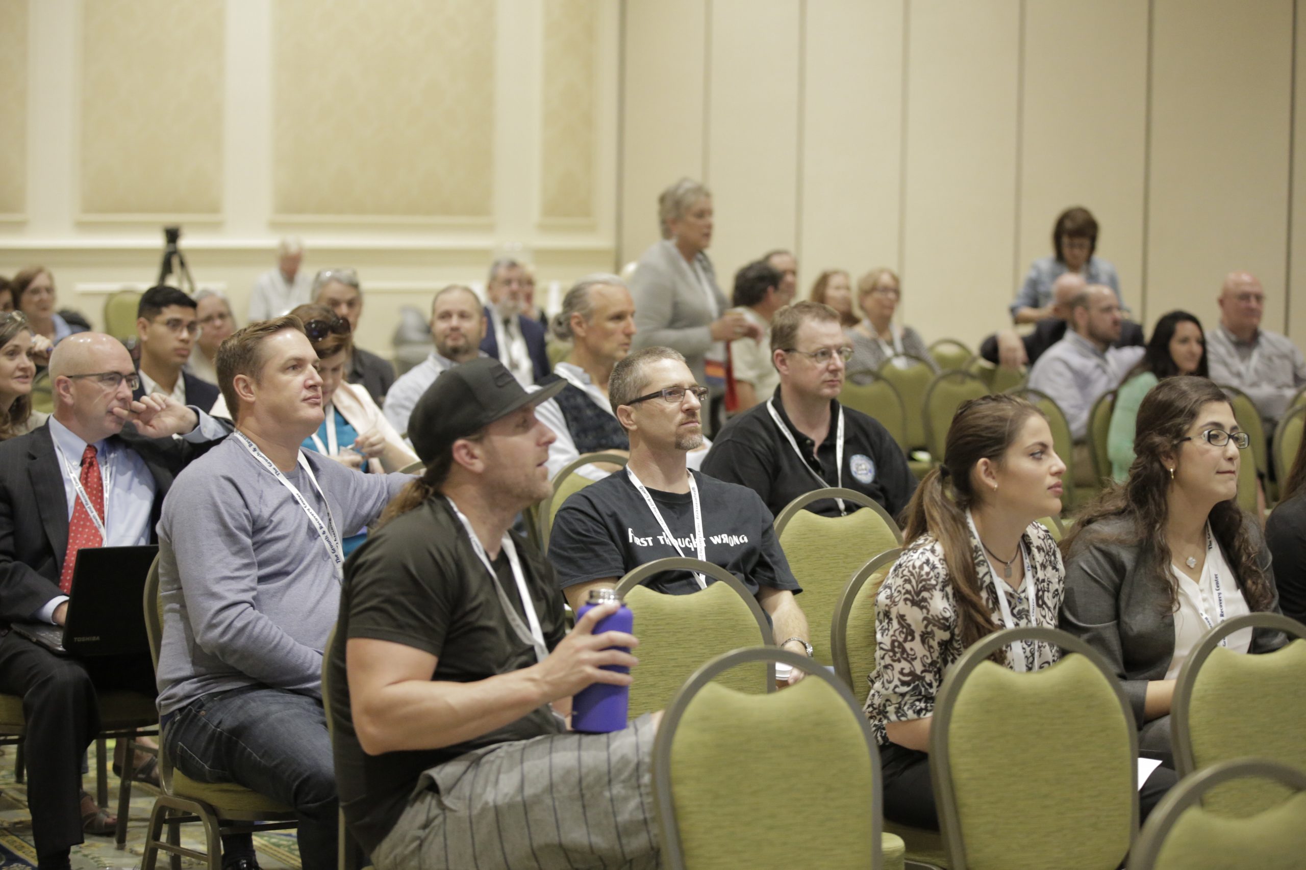 Attendees listen intently to the speaker at the SASH annual conference.