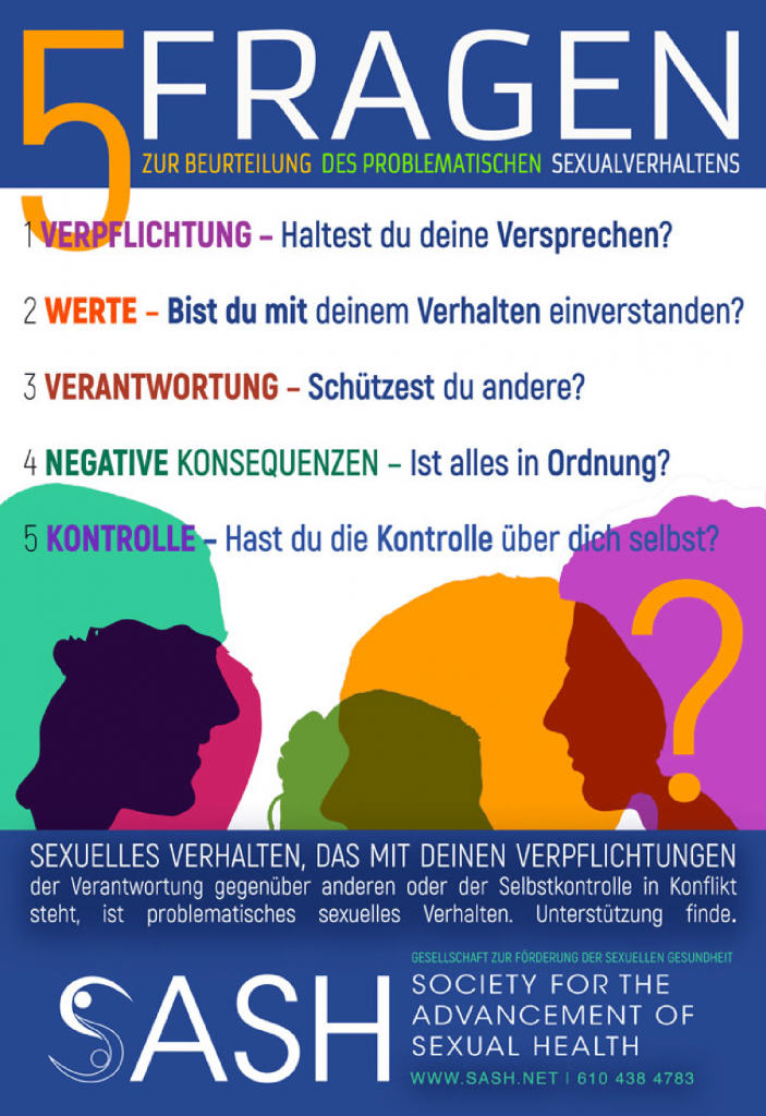 German - 5 Questions to Asses Problematic Sexual Behavior