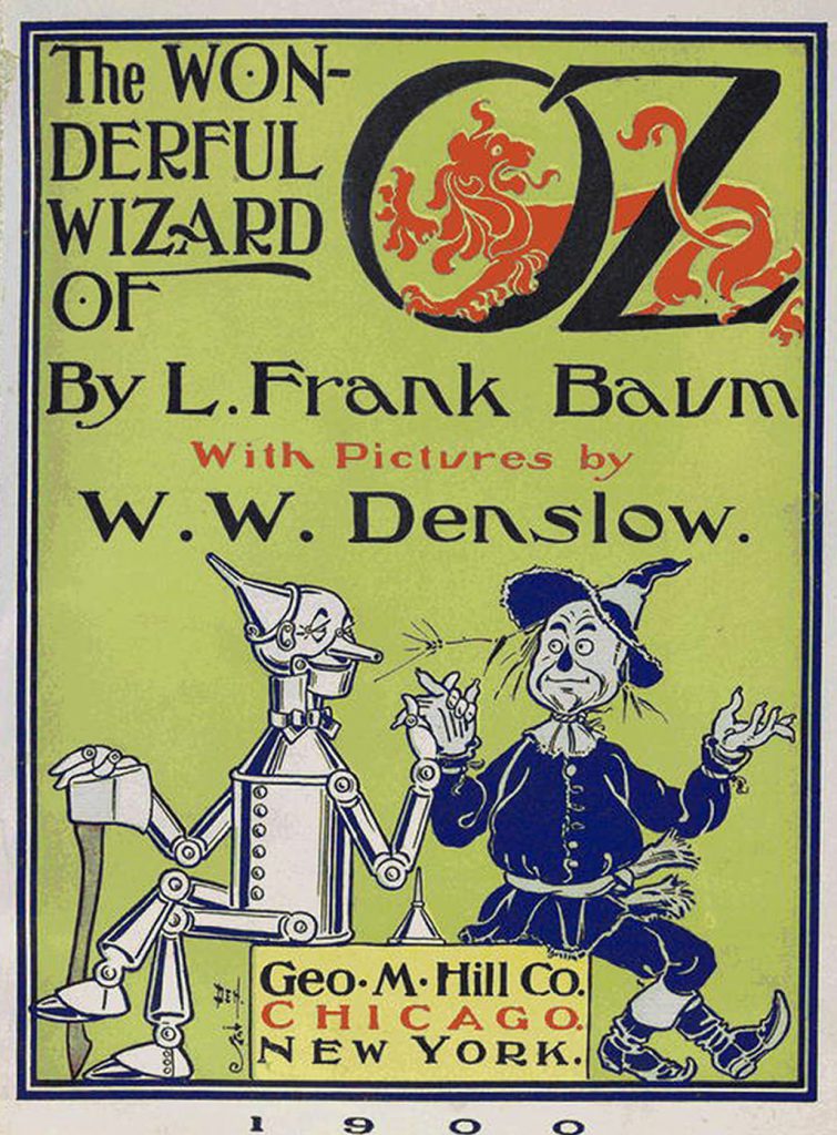 the wizard of oz book cover